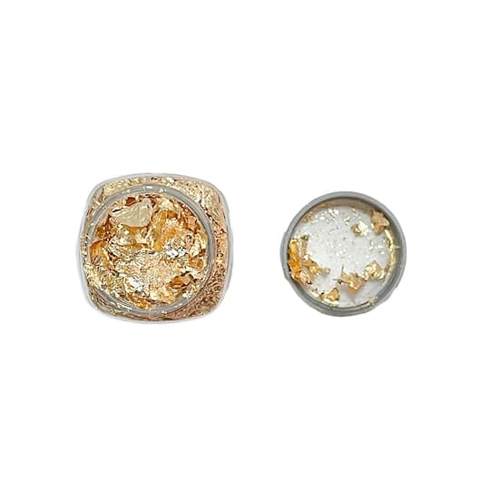 12 Pack: Gold Foil Specialty Glitter Flakes by Recollections™
